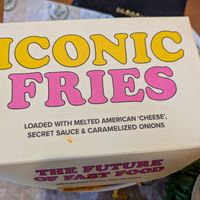 Iconic fries at Plant Power Fast Food in Sacramento