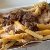 Iconic fries  at Plant Power Fast Food in Sacramento