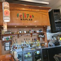 Bar at Felipe's Mexican Taqueria in Naples