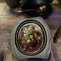 Vegan meatballs   at Dalchini  in West End