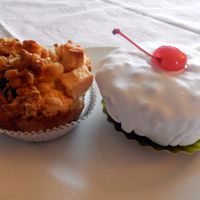 cakes at Sassy's in Oostende