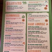 Full vegan menu, lots of choice  at Mexicali in Holmfirth