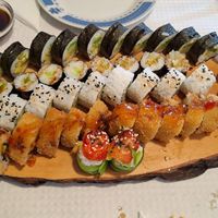 Sushi vegan at Sushi Taki in Quarteira