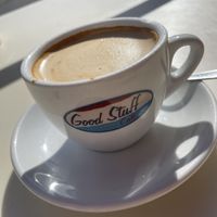 Oat cortado  at Good Stuff Cafe in Nerja