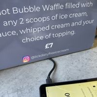 Instagram   at Lick in Holmfirth
