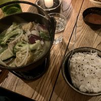 Thai green curry with tofu   at Itto - Stoke Newington in North London