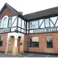 Exterior of restaurant. Eat in and take away. at Green Spice in Dartford