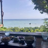 Brown rice plate  at Yama-no-chaya Rakusui in Nanjo