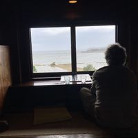 The view. I mean, c’mon!  at Yama-no-chaya Rakusui in Nanjo