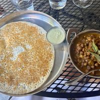 Kerala Street Dosa   at Vimala's Curryblossom Cafe in Chapel Hill