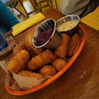 Kimchi croquettes and knibbeling at Cometa in Amsterdam