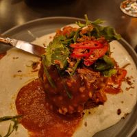 The best roast cauliflower in tahini! at Tonic & Ginger in Fremantle