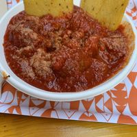 Polpette al sugo  at Col Cavolo - Vegan Bistrot in Rome