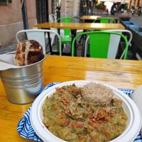 Veggie curry at Col Cavolo - Vegan Bistrot in Rome