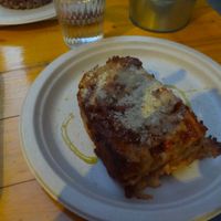 Lasagne al ragù at Col Cavolo - Vegan Bistrot in Rome