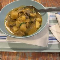 A  soup from their menu of the day  at Col Cavolo - Vegan Bistrot in Rome