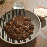 Chili with soy at Col Cavolo - Vegan Bistrot in Rome