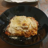 Lasagna at Col Cavolo - Vegan Bistrot in Rome