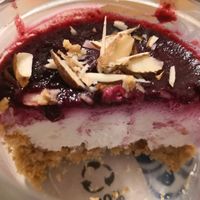 Cheesecake section 😊 at Col Cavolo - Vegan Bistrot in Rome