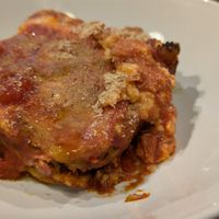 Lasagna at Col Cavolo - Vegan Bistrot in Rome