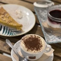 Tiramisù, pumpkin pie and cheese cake  at Col Cavolo - Vegan Bistrot in Rome