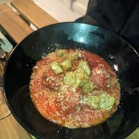 Vegan meatballs at Col Cavolo - Vegan Bistrot in Rome