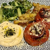 Stuffed tomato special  at Col Cavolo - Vegan Bistrot in Rome