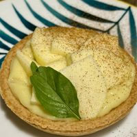 Lemon tart  at Col Cavolo - Vegan Bistrot in Rome