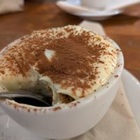 Tiramisù at Col Cavolo - Vegan Bistrot in Rome