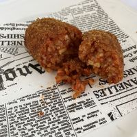 Suppli   at La Soffitta Renovatio in Rome