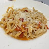 Pasta  at La Soffitta Renovatio in Rome