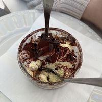 tiramisu  at La Soffitta Renovatio in Rome