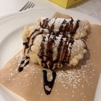 Stuffed with chocolate hazelnut filling!  at La Soffitta Renovatio in Rome