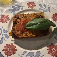 Lasagna   at La Soffitta Renovatio in Rome