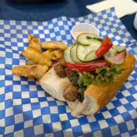 The ginger tofu sandwich is amazing 😍 at Off the Wheaten Path in Grande Prairie