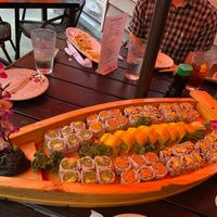Vegan Sushi Boat at UMI Sushi in Ellicott City
