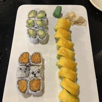 Sweet potato tempura, Avo&Cuc, secret garden   at UMI Sushi in Ellicott City