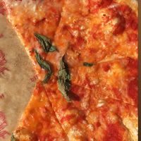 vegan cheese at Pizza Union in North London