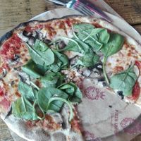 Spinach  at Pizza Union in North London