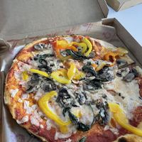   at Pizza Union in North London