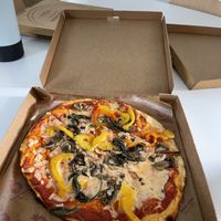   at Pizza Union in North London