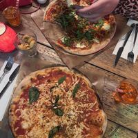 This pizza cost me just over a fiver!  at Pizza Union in North London