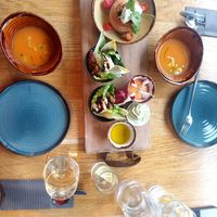 Vegan monkey platter, delicious but small at de Brielsche Aap in Brielle