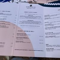 Menu at de Brielsche Aap in Brielle