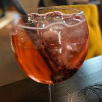 Bramble gin spritz  at The Red Lion in Oxford
