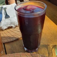 Açaí homemade soda  at Aprazivel in Rio De Janeiro