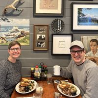 Decor is adorable  #Veganuary at Wanda's Cafe + Bakery in Nehalem