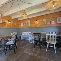 Would 100% recommend, separate vegan menu breakfast brunch and dinner options indoor and outdoor seating at The Garden in Portsmouth