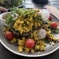 Tofu scramble   at Nurcha Kawana in Birtinya