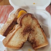 Patty melt at Side Chicks in San Antonio